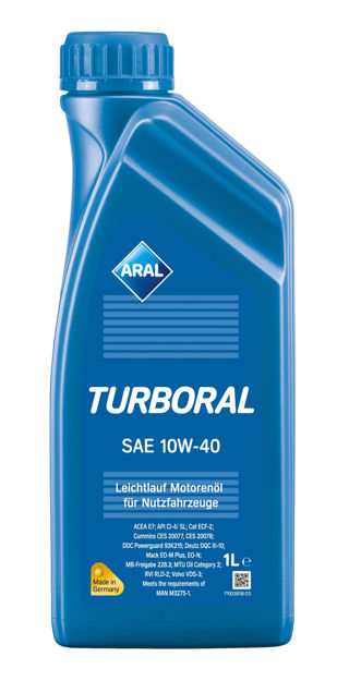Picture of ARAL TURBORAL 10W-40